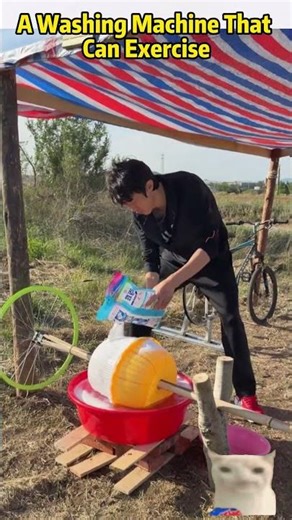 Meme: The World's Most Convenient Washing Machine#memes #meme #funnyvideo #