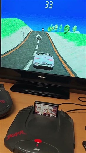 JagRacer - A new Atari Jaguar Racing Game #atarijaguar #homebrew #retrogaming