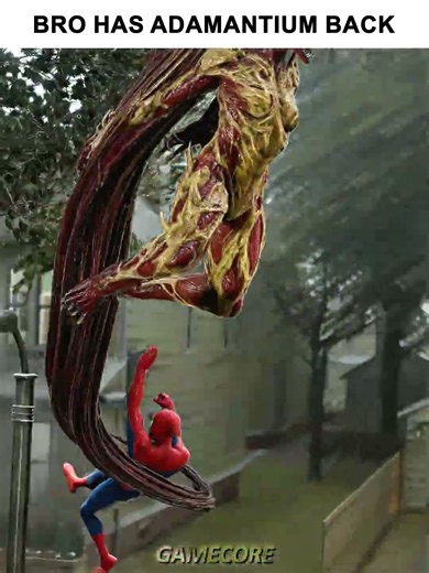 Spider Man Has Really Has a Back Of Steel 😂🙏
