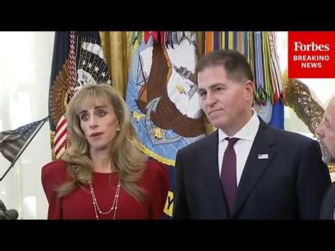 'It's A Red, White, And Blue Idea': Michael, Susan Dell Praises Idea Behind Trump Accounts