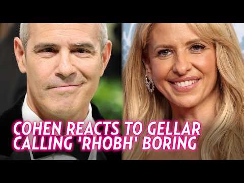 Andy Cohen Reacts After Sarah Michelle Gellar Describes Latest Season Of 'RHOBH' As Boring