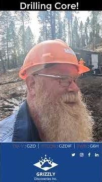 Drilling Core at the Mine Site!