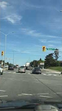 Travelling on Canada Road | Highway 410 Exit | Brampton Ontario Canada