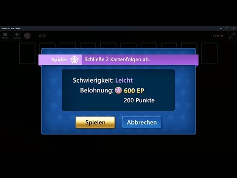 Microsoft Solitaire Collection, Spider Easy, January 6, 2026, Daily Challenges