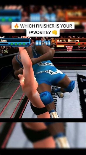 Classic WWE Finishers in WWF SmackDown! 🎮#2000s #wrestling #nostalgia #retrogaming #wwegames
