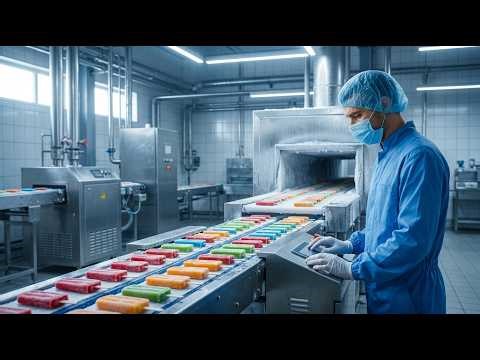 You Won’t Believe How Popsicles Are Made in Factories