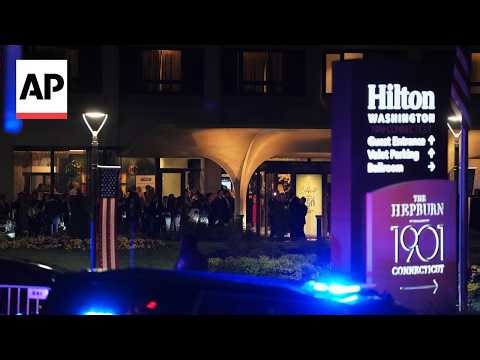 As it happened: Shots fired outside White House correspondents’ dinner