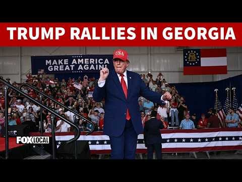 FULL: President Trump rallies in Georgia ahead of midterms