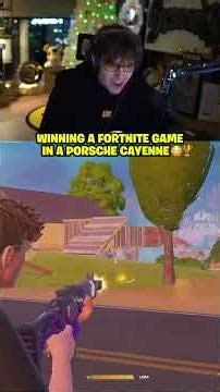 The NEW Porsche Cayenne Turbo Electric is in Fortnite! #ad
