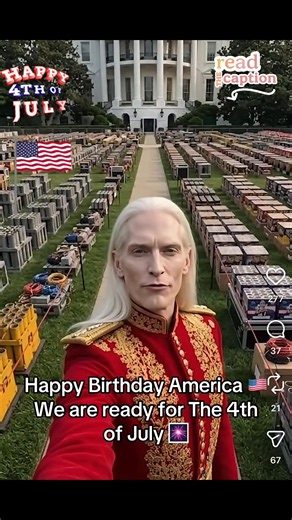 👽🇺🇸 The Nordic Alien heard America is turning 250 years old… so he bought enough fireworks to be banned from three galaxies. 🎆😂 The White House asked him to keep it “small and tasteful.” He replied: “I did not travel 40 light-years for sparklers.” Would you trust him with the fireworks? 😂😂😂 #FourthOfJuly #America250 #NordicAlien #AlienComedy #Fireworks