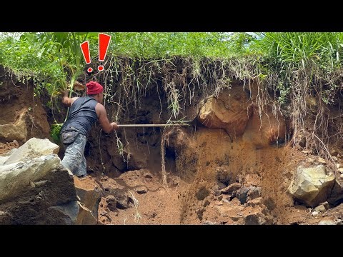 Prying open the cracked andesite cliff part_2