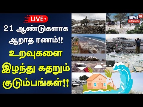 🟢Tsunami 21st Anniversary LIVE: 21 ஆண்டுகளாக ஆறாத ரணம்!! உறவுகளை இழந்து கதறும் குடும்பங்கள்!!