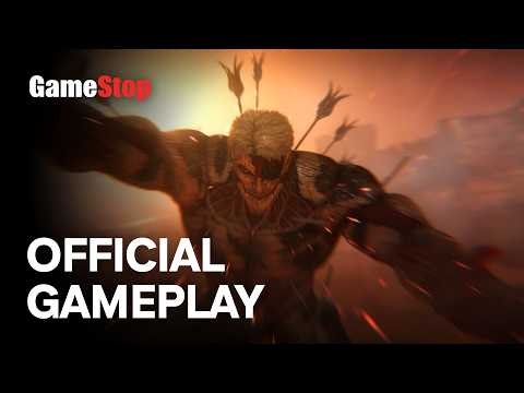 Attack on Titan 3 - Gameplay Trailer | GameStop
