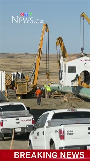 Trump authorizes new pipeline from Canada to U.S.