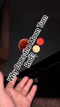 Total Lunar Eclipse Explained 🌕🌑 | Amazing Moon Phenomenon #spacefacts #scienceshorts#moonfacts