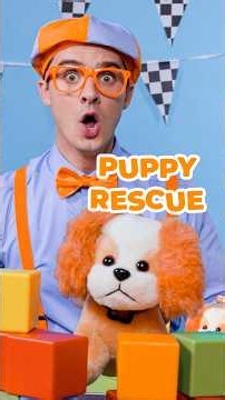 Blippi Frees a Trapped Puppy! 🐶 Rescue Vehicle Challenge!