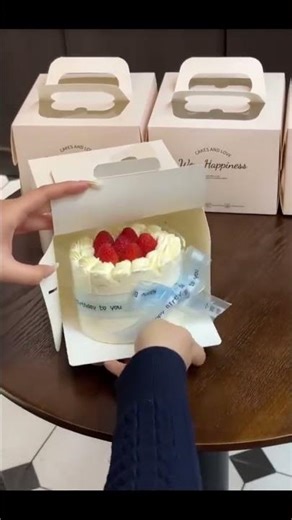Creative Cake Box Packaging Ideas 🍰 | Satisfying Packaging Design #shorts