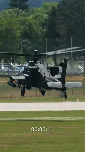 AH-64 Apache Attack Helicopters Lift Off!