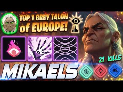 MikaelS TOP 1 Grey Talon of EUROPE 21 KILLS - Deadlock Pro Gameplay & Guides [Watch & Learn]