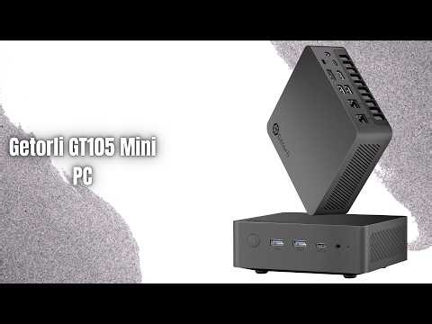 Getorli GT105 Mini PC Review | Ryzen 7 8745HS Mini Desktop with Dual LAN!