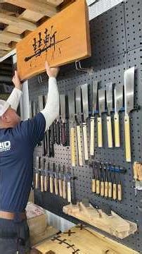 Very cool sign from @suizan_japan ! I’ve been using their tools for years and love them!