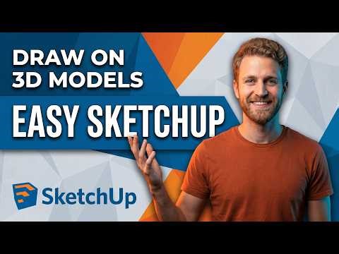 How To Draw On 3D Models (Easy SketchUp Guide)