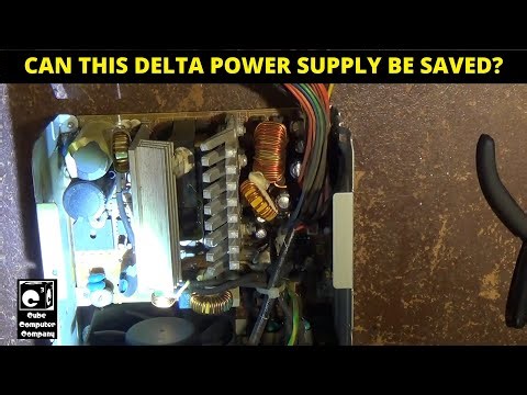 Troubleshooting and repairing dead Delta DPS-300AB-24 B power supply