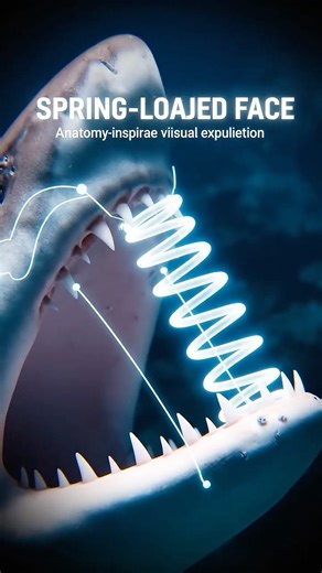 Goblin Shark's Jaw-Dropping Slingshot Attack! 😱🦈⚡#shorts