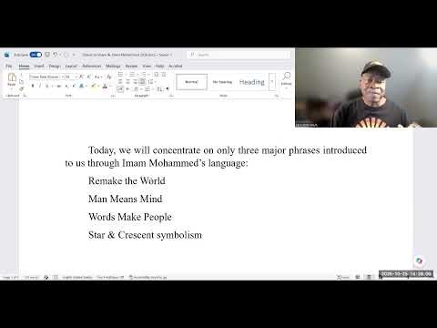 Tribute to Language, Leadership, & Logic of Imam W Deen Mohammed