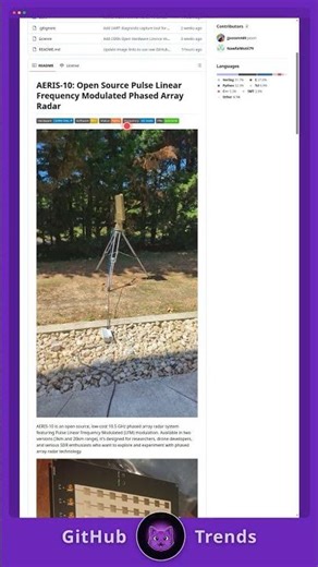 This Open Source Radar Replaces $250,000 Military Hardware #Shorts