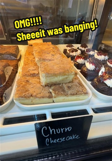 Churro Cheesecake at The Goodcake Bakery Tigard — Best Portland Bakery