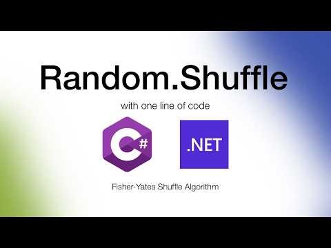 C# Random Shuffle Method Explained | Arrays, Lists & CollectionMarshal with Bingo Demo