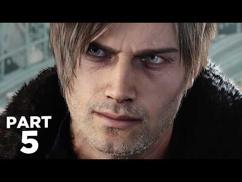 RESIDENT EVIL REQUIEM Walkthrough Gameplay Part 5 - LEON S. KENNEDY (FULL GAME)