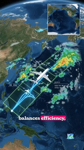 Why Do Flight Routes Look Curved on a World Map? ✈️🌍
