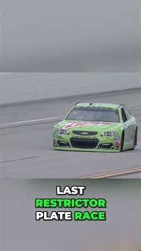Dale Earnhardt Jr.'s Final Talladega Lap #shorts