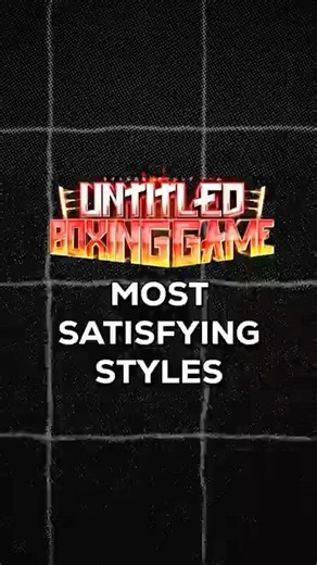 WHICH FIGHTING STYLE IS ACTUALLY THE MOST SATISFYING? #untitledboxinggame #roblox