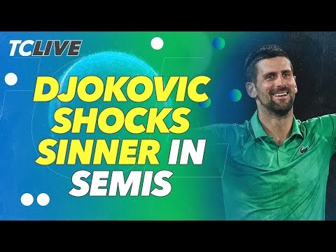 Novak Djokovic SHOCKS Sinner 😱 To Play for Record 25th Major Title | 2026 Australian Open | TC Live
