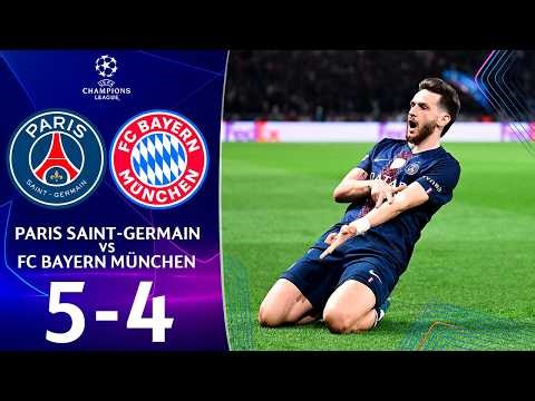 PSG vs Bayern Munich 5-4 Highlights Goals | UEFA Champions League 2026 | bayern munich psg