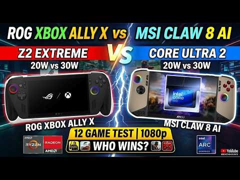 ROG Xbox Ally X Vs MSI Claw 8 AI: The Ultimate Handheld Showdown!