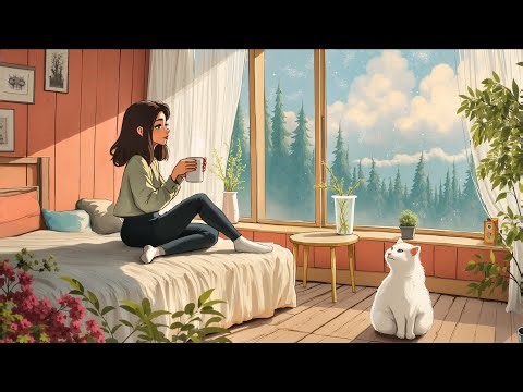 January Lofi Morning ☕ Cozy Beats for Slow Days & Quiet Thoughts ~ lofi study / chill / cozy