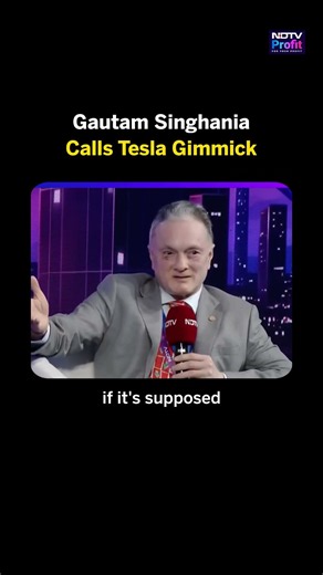 Watch: Gautam Singhania Calls Tesla 'Gimmick' | #shorts