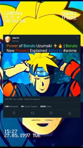Power of Boruto Uzumaki ⚡🔥 | Boruto New Powers Explained #shorts #anime