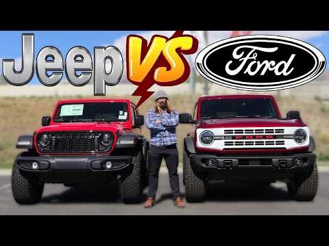 Jeep is SO FAR BEHIND! //2026 Bronco Heritage vs 2026 Wrangler Willys//