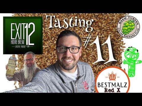2025 BrewTubers Malt Experiment Tasting #11 - Red X Malt