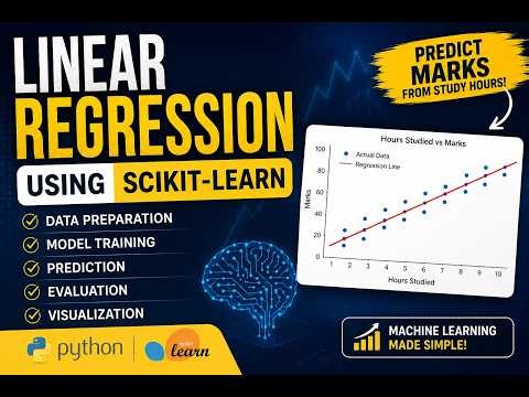 Linear Regression Using Scikit-Learn | Machine Learning Project in Python |