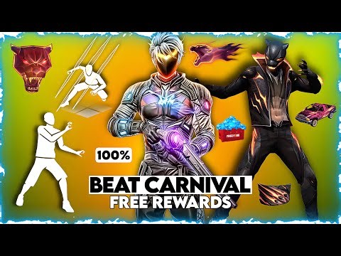 FREE FIRE BEAT CARNIVAL ALOK EVENT FREE REWARDS | BEAT CARNIVAL ALOK SPECIAL EVENT