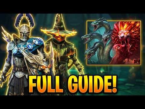 FULL GUIDE TITUS-SCARECROW TEAM HYDRA & CHIMERA | Raid Shadow Legends