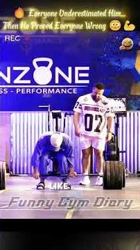 Elite Powerlifter Pretends to Be a Cleaner...Then Shocks Everyone 😳💪 Funny Gym Diary