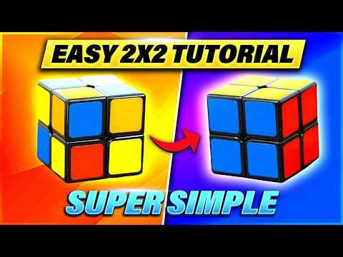 How To Solve A 2x2 Cube!