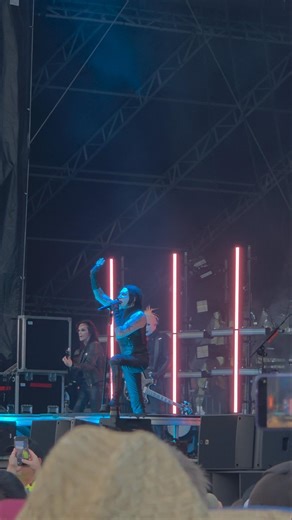 Marilyn Manson plays the Angel with the Scabbed Wings at Sonic Temple 2026